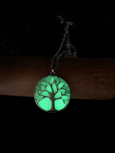 Load image into Gallery viewer, HOT Antique Pentagram Pentacle Angel Wings Pendant Supernatural Necklace Women Jewelry Luminous Necklace GLOW in the DARK gift
