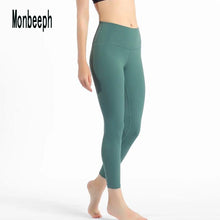 Load image into Gallery viewer, Monbeeph brand new size XXS-XL pencil pants blue black gray skinny leggings Elastic Waist Ankle-Length Pants
