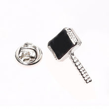 Load image into Gallery viewer, RJ The Avengers 4 Thor Hammer Metal Keychains The Dark World Weapon Iron Man Keyring For Women Movie Fans Jewelry Accessories
