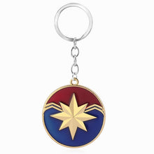 Load image into Gallery viewer, RJ The Avengers 4 Thor Hammer Metal Keychains The Dark World Weapon Iron Man Keyring For Women Movie Fans Jewelry Accessories
