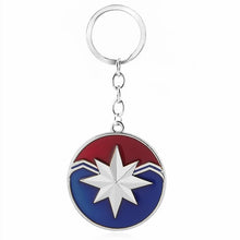 Load image into Gallery viewer, RJ The Avengers 4 Thor Hammer Metal Keychains The Dark World Weapon Iron Man Keyring For Women Movie Fans Jewelry Accessories
