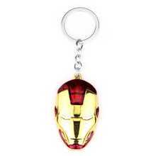 Load image into Gallery viewer, RJ The Avengers 4 Thor Hammer Metal Keychains The Dark World Weapon Iron Man Keyring For Women Movie Fans Jewelry Accessories
