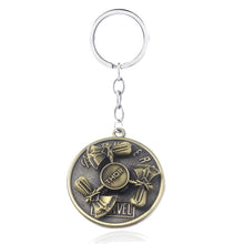 Load image into Gallery viewer, RJ The Avengers 4 Thor Hammer Metal Keychains The Dark World Weapon Iron Man Keyring For Women Movie Fans Jewelry Accessories
