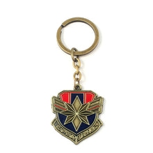 Load image into Gallery viewer, RJ The Avengers 4 Thor Hammer Metal Keychains The Dark World Weapon Iron Man Keyring For Women Movie Fans Jewelry Accessories
