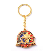 Load image into Gallery viewer, RJ The Avengers 4 Thor Hammer Metal Keychains The Dark World Weapon Iron Man Keyring For Women Movie Fans Jewelry Accessories
