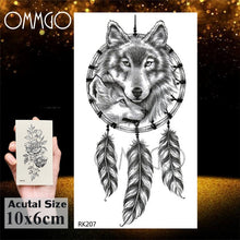 Load image into Gallery viewer, Watercolor Astronaut Universe Temporary Tattoos Sticker For Kids Fake Tattoo Planets Star Tatoos Children Waterproof Space Man
