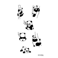Load image into Gallery viewer, Hot 1PC Popular Ballet Black White Flowers Tattoos Sticker Temporary Drawing Body Art Fake Water Transfer

