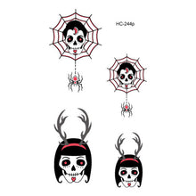 Load image into Gallery viewer, Hot 1PC Popular Ballet Black White Flowers Tattoos Sticker Temporary Drawing Body Art Fake Water Transfer

